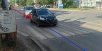В Сыктывкаре при столкновении иномарок пострадали два человека - Pg11.Ru