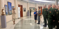Состоялось торжественное открытие выставки «Воины России» в Постоянном представительстве Республики Коми при Президенте Российской Федерации - Постоянное представительство при Президенте РФ