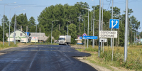 В Коми осветили дорогу вдоль села Серегово - Министерство строительства и ЖКХ