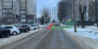 В Сыктывкаре женщина переходила дорогу по зебре и попала под машину - Комсомольская Правда