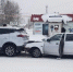 В Сосногорске Lada «догнала» Geely - Bnkomi.Ru