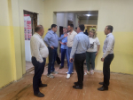 Дмитрий Братыненко поставил на личный контроль ход ремонта школы в пст. Подзь