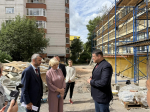 Дмитрий Братыненко проинспектировал ход ремонта Лицея народной дипломатии